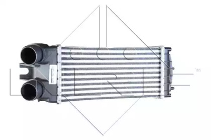Радіатор інтеркулера Citroen Berlingo/Peugeot Partner 1.6 HDi 04- NRF 30278