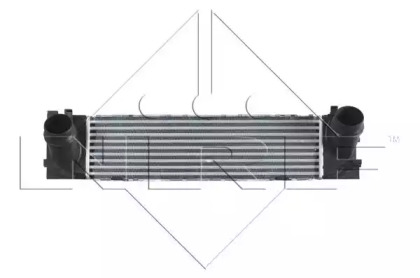 Радіатор інтеркулера BMW 3 (F30/F80/F34/F31)/4 (F33/F83/F32/F82/F36) 1.5D-2.0D N13/N20/N47 11- NRF 30482