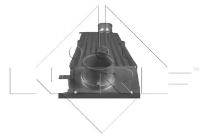 Радіатор інтеркулера Fiat Ducato 2.0/2.3 D 06- NRF 30535 — фото 4