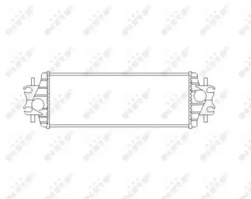 Радіатор інтеркулера Renault Trafic 1.9/2.5dCi 01- NRF 30875