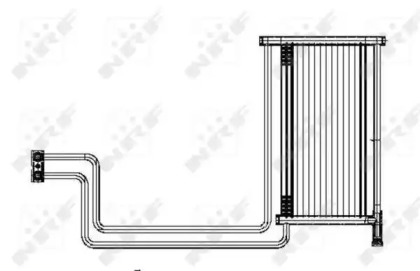 Радіатор масляний BMW 5 (E39) 2.0-3.5i 96-03 (теплообмінник) (M52/M54/M62) NRF 31136