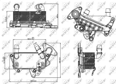 Масляний радіатор NRF 31264