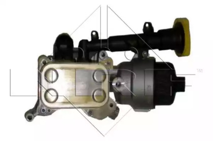 Радіатор масляний Fiat Doblo 1.3D/1.4 04- (теплообмінник) NRF 31326