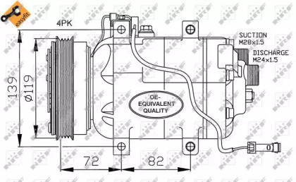 Компрессор EASY FIT NRF 32030 — фото 5