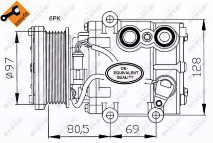 Компрессор EASY FIT NRF 32401 — фото 2