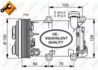 Компрессор EASY FIT NRF 32410 — фото 2