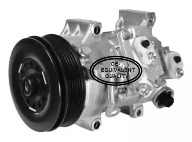 Компресор кондиціонера Toyota Auris 07-12/Corolla 06-14/Avensis 1.6/1.8/2.0 08-18 NRF 32741