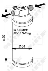 Осушувач кондиціонера NRF 33059