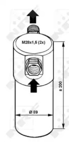 Осушувач кондиционера NRF 33081