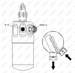 Осушувач кондиционера NRF 33236