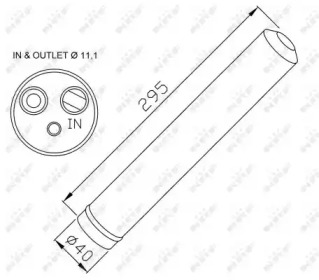 Осушувач кондиціонера NRF 33298