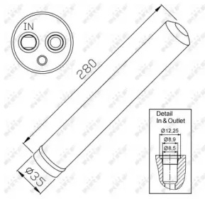 Осушувач кондиціонера NRF 33302
