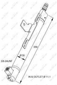 Осушувач кондиционера NRF 33305