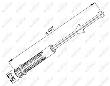 Осушувач кондиционера NRF 33335
