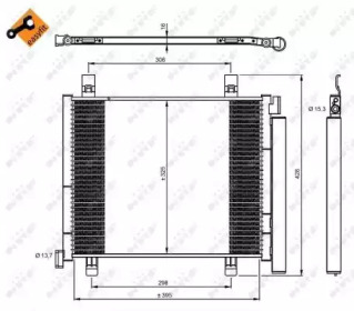 Конденсатор EASY FIT NRF 350045 — фото 2