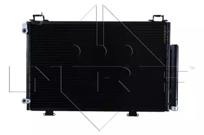Радіатор кондиціонера (з осушувачем) Toyota Yaris/Yaris Verso 99-05 NRF 35333