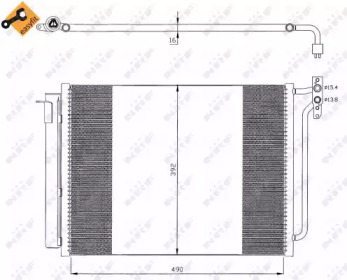 Конденсатор EASY FIT NRF 35406 — фото 2