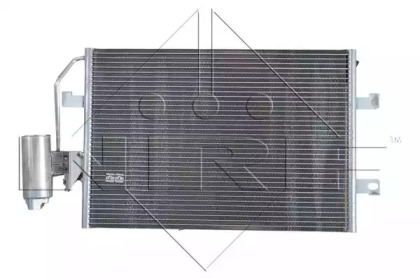 Радіатор кондиціонера (з осушувачем) MB A-class (W168) 97-04 NRF 35527