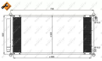 Конденсатор EASY FIT NRF 35791 — фото 4