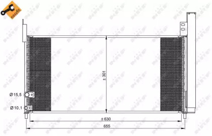 Конденсатор EASY FIT NRF 35863 — фото 6