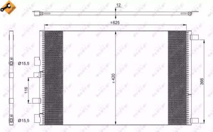Конденсатор EASY FIT NRF 35913 — фото 5