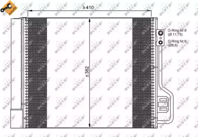 Конденсатор EASY FIT NRF 35937 — фото 2