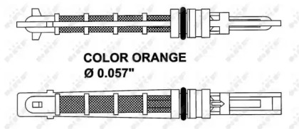 Розширювальний клапан кондиционера NRF 38449