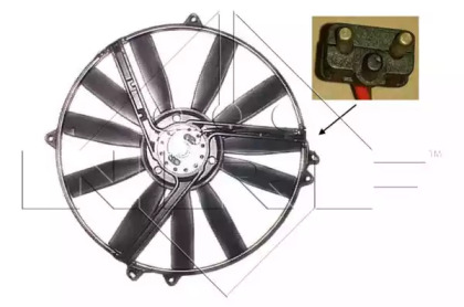 Вентилятор охлаждения радіатора NRF 47300