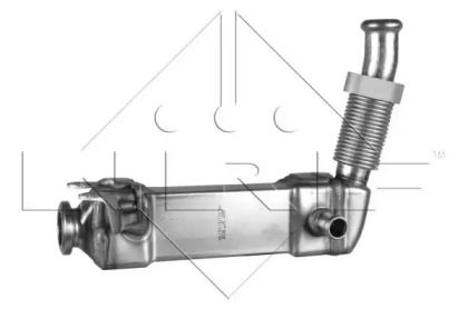 Радіатор рециркуляції ВГ BMW 3 (E90/E91)/5 (E60/E61) 04-10 (N47/N57) NRF 48001