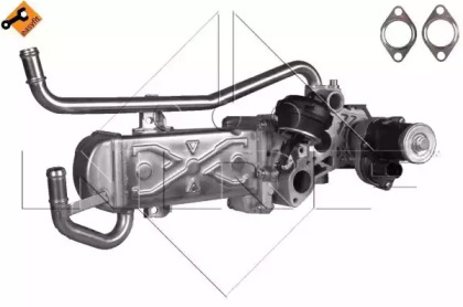 Радиатор системы EGR NRF 48215