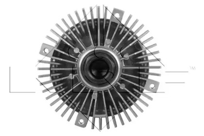 Муфта вентилятора Ford Transit 2.0 85-92 NRF 49516 — фото 3