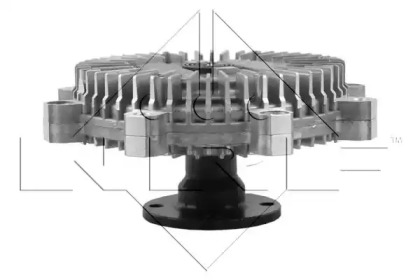 Муфта вентилятора Hyundai Galloper/H100 2.5D/3.0 93-03 NRF 49527 — фото 2