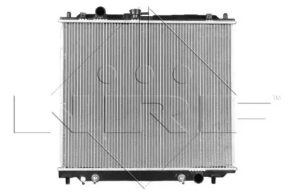 Радіатор охолодження Mitsubishi Pajero 2.8D 93-99 NRF 50001 — фото 2