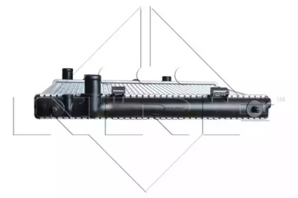 Радіатор охолодження Citroen C2/C3/C4/Peugeot 1007/2008/207 1.0-1.6 02- NRF 50429 — фото 3