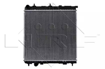 Радіатор охолодження Citroen C2/C3/C4/Peugeot 1007/2008/207/208 1.0-1.6D 02- (380x396x29) NRF 50467