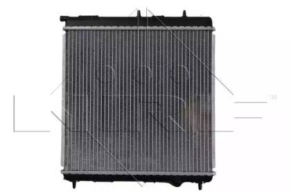 Радіатор охолодження Citroen C2/C3/C4/Peugeot 1007/2008/207/208 1.0-1.6D 02- (380x396x29) NRF 50467 — фото 2