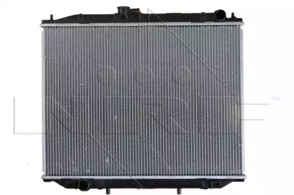 Радіатор охолодження Ford Maverick 2.7TD 96-98/Nissan Terrano 2.4/2.7TD 93-07 NRF 52082 — фото 2