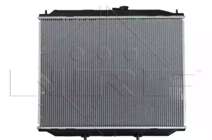 Радіатор охолодження Ford Maverick 2.7TD 96-98/Nissan Terrano 2.4/2.7TD 93-07 NRF 52082 — фото 3