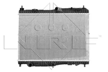 Радіатор охолодження Ford Transit Courier 1.5-1.6 TDCi 14- NRF 53044