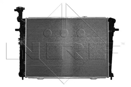 Радіатор охолодження двигуна NRF 53342