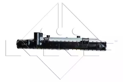 Радіатор охолодження Citroen C2/C3/C4/Peugeot 1007/2008/207 1.0-1.6 02- NRF 53531 — фото 3