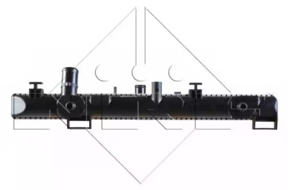 Радіатор охолодження Opel Agila 1.0/1.2 08-14 NRF 53918 — фото 4