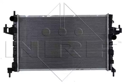 Радиатор охлаждения двигателя NRF 54753