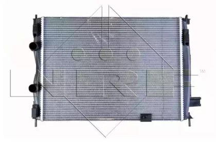 Радіатор охолодження Nissan Qashqai 2.0 dCi 07-13 NRF 58539