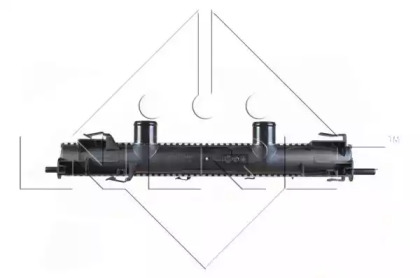Радіатор охолодження Nissan Qashqai 2.0 dCi 07-13 NRF 58539 — фото 4