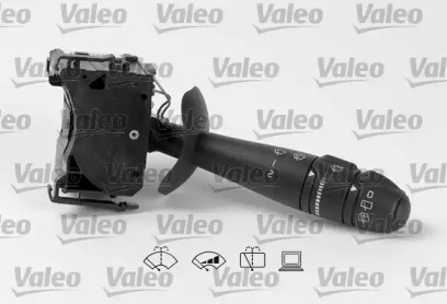 Перемикач підрульовий Renault Trafic II 2.0/2.5 dCi 06- (R) (склоочисники/Омивач) Valeo 251566