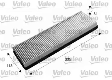 Фільтр салону Peugeot 306 93-02 Valeo 715646