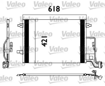 Конденсатор кондиціонера Valeo 817679
