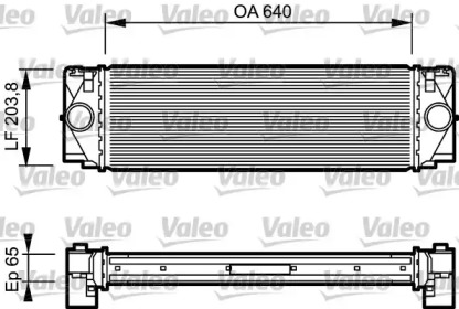 інтеркулер Valeo 817994