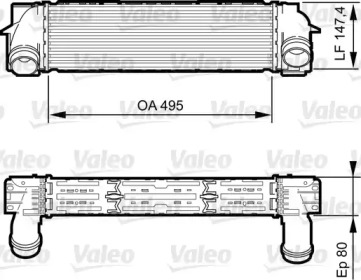 Теплообменник Valeo 818252
